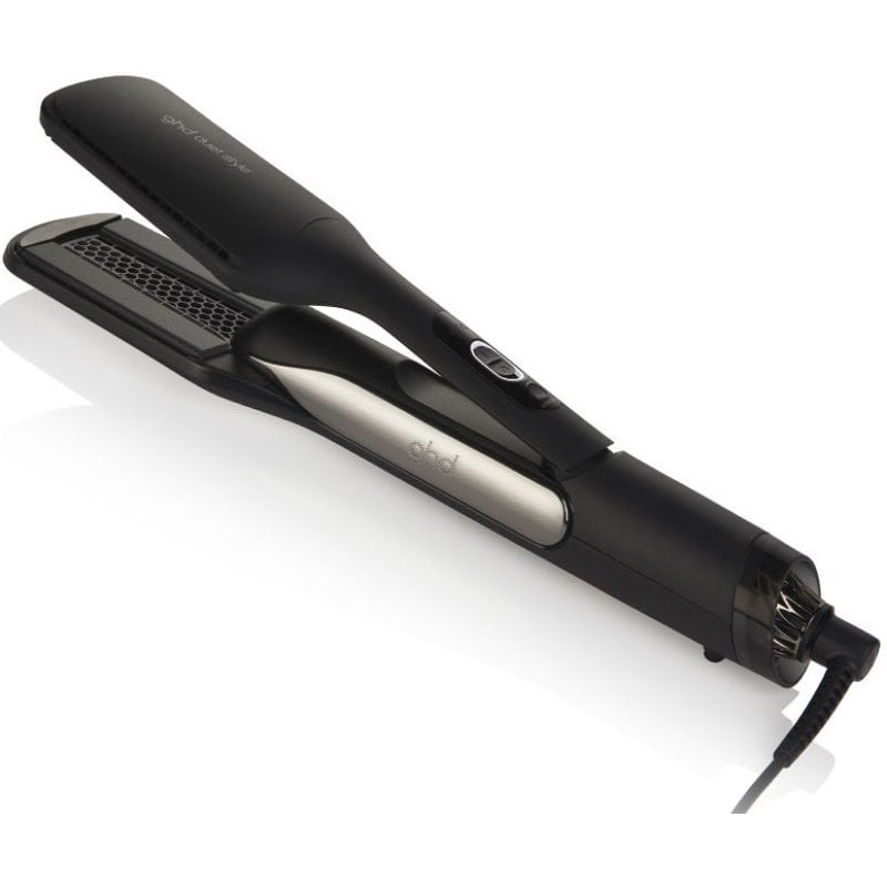GHD Duet Style 2 em 1 Alisador de Cabelo com Ar Quente Preto