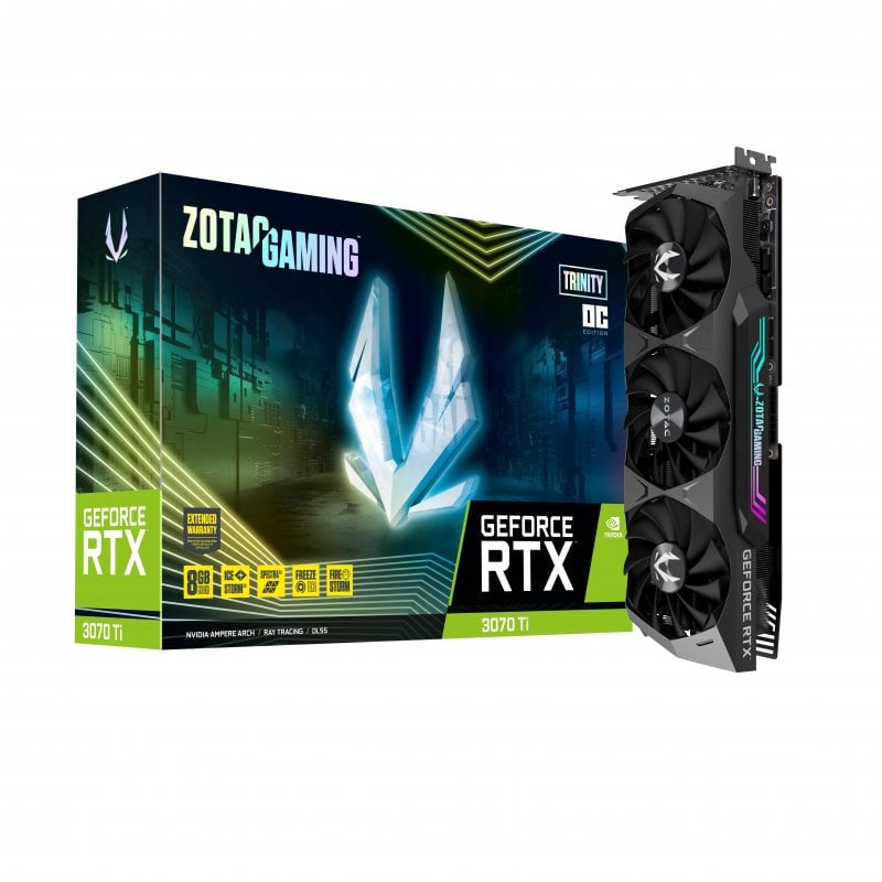 Zotac Gaming GeForce RTX 3070 Ti Trinity OC LHR  8GB GDDR6