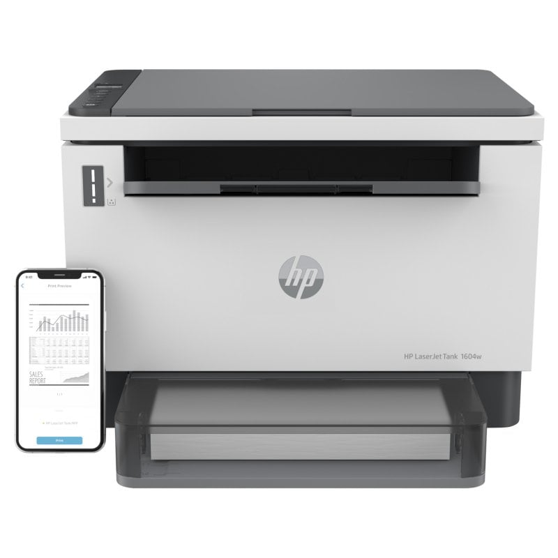 HP LaserJet Tank MFP 2604dw Multifunções a Laser Monocromática WiFi