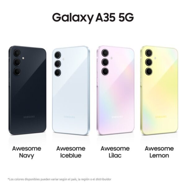 Samsung Galaxy A35 5G 8GB/256GB/6.6" Amarelo