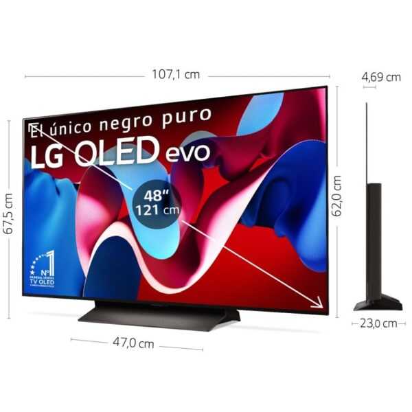 LG OLED48C46LA 48" OLED evo AI UltraHD 4K HDR10