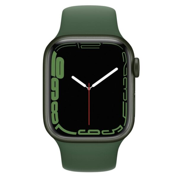 Apple Watch Series 7 GPS + Cellular 41mm Alumínio Verde com Bracelete Desportiva Verde