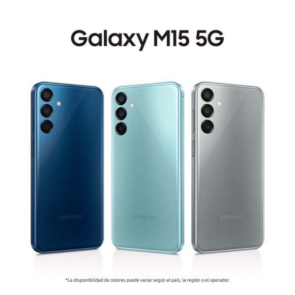 Samsung Galaxy M15 5G 4/128 GB Azul Claro Grátis