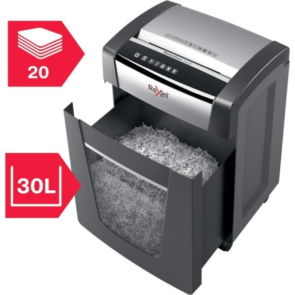 Rexel Momentum X420 Destruidora de Papel Preta