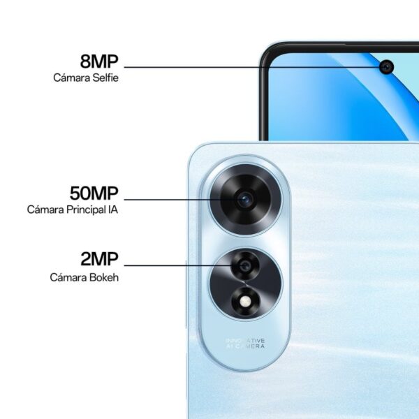 OPPO A60 8GB/256GB 6,67'' Azul + Carregador 45W