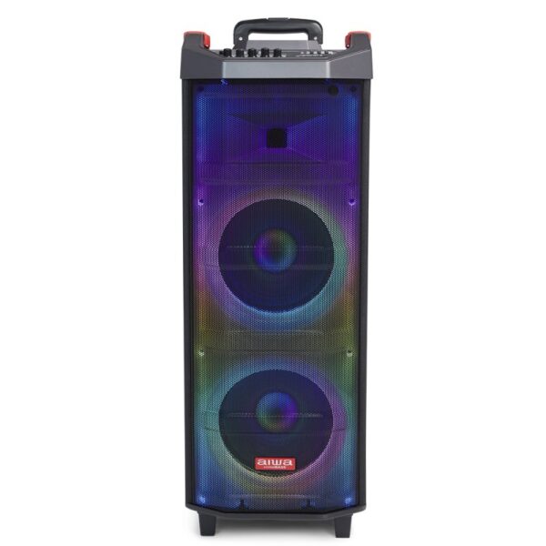 Aiwa KBTUS-710 Altifalante Portátil Bluetooth com Karaoke 700W + 2 Microfones