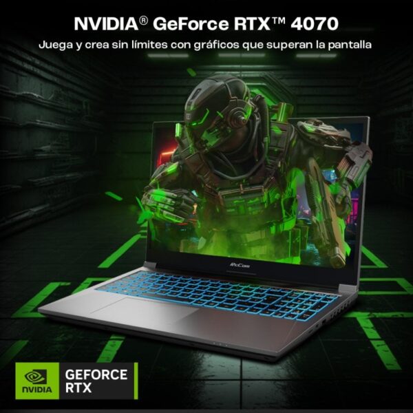 PcCom Revolt 4070 Intel Core i7-13700HX/32GB/500GB SSD/RTX 4070/15.6"
