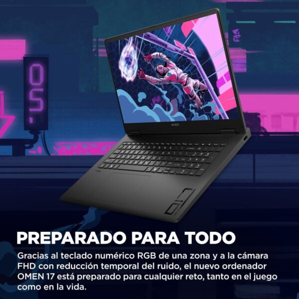 HP OMEN 17-db0005ns AMD Ryzen 9 8945HS/32GB/1TB SSD/RTX 4060/17.3"