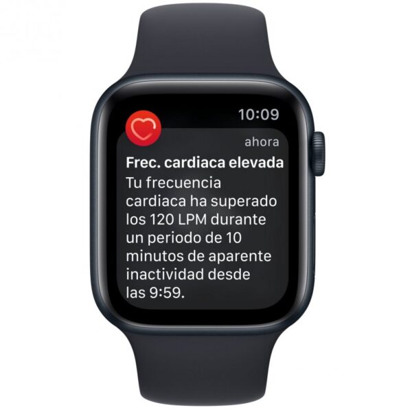 Apple Watch SE GPS 2ª Geração 44mm Alumínio Midnight com Bracelete Sport Preto