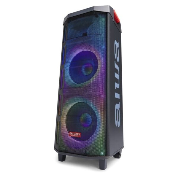 Aiwa KBTUS-710 Altifalante Portátil Bluetooth com Karaoke 700W + 2 Microfones