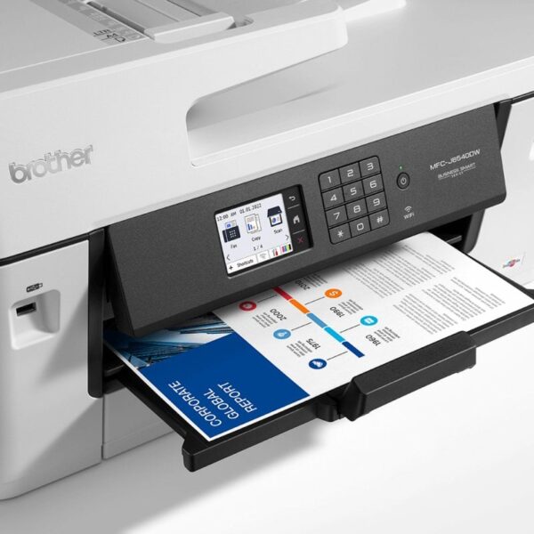 Brother MFCJ6540DW Impressora Multifunções Cor Wi-fi Duplex