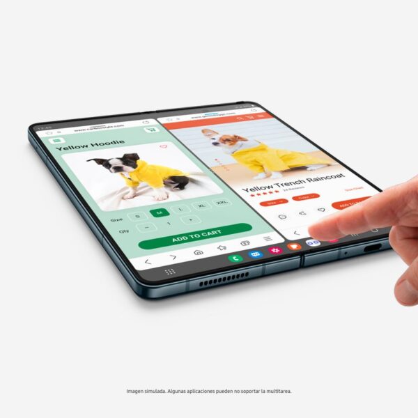 Samsung Galaxy Z Fold4 5G 12GB/256GB 7.6'' Preto + Carregador de Parede 25W