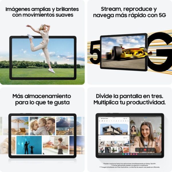 Samsung Galaxy Tab A9+ Wi-Fi 11" 8GB/128GB Cinzento