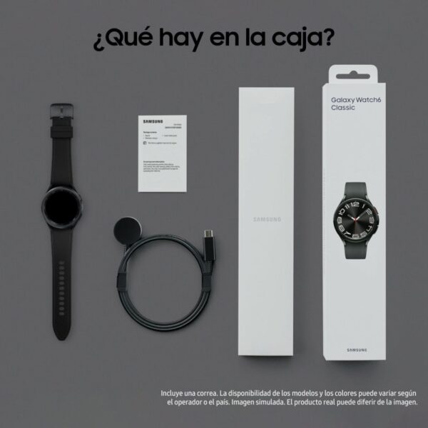 Samsung Galaxy Watch6 Classic 43mm Preto