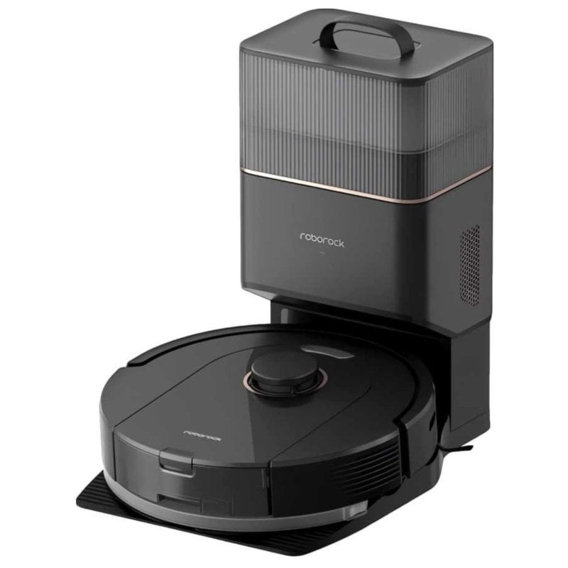 Roborock Q5 Pro+ Robot Aspirador Preto + Estação de Esvaziamento Automático