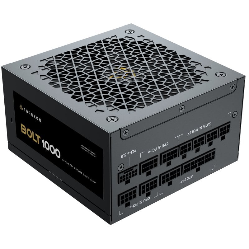 Forgeon Bolt PSU 1000W Gold Full Modular Preta