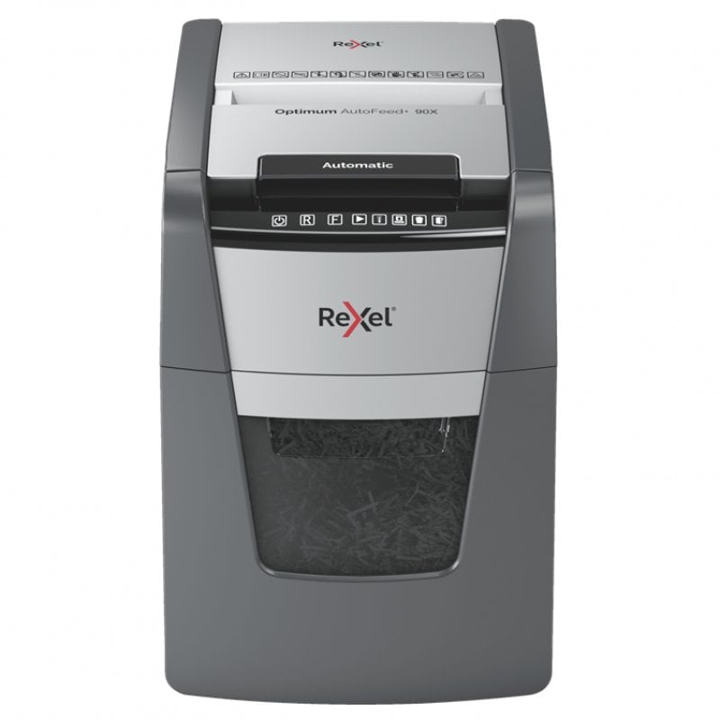 Rexel Optimum Auto+ 90X Destruidora de Papel Alimentação Automática Preta