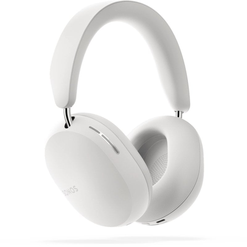 Fones de ouvido Sonos Ace sem fio e com fio para chamadas/música USB tipo C Bluetooth branco