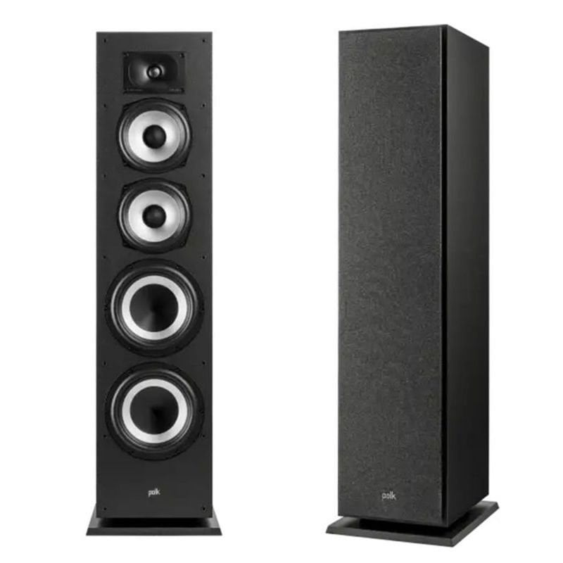 Polk Monitor XT70 Par de Altifalantes de Chão Hi-Fi Pretos