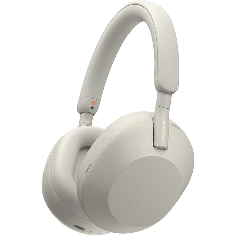 Sony WH1000XM5S.CE7 Auscultadores Sem Fios com Cancelamento de Ruído Prateados
