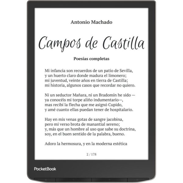 PocketBook InkPad 4 eReader 7.8" 32GB Prateado