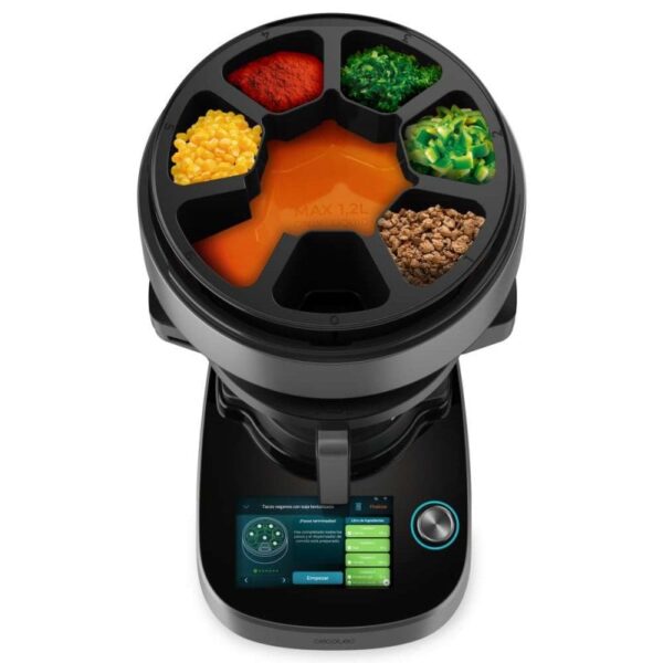 Cecotec Mambo CooKing Unique Robot de Cozinha Multifunções com Dispensador de Alimentos 4.5L 2100W