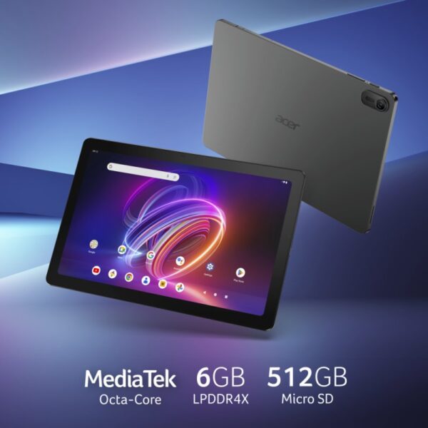 Acer Iconia Tab P10 10.4" IPS 6GB/128GB WiFi Cinzento