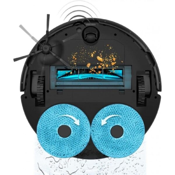 Cecotec Conga 11090 Spin Revolution Home&Wash Robot Aspirador + Estação de Esvaziamento Automático