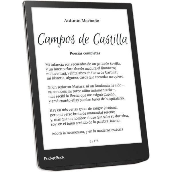 PocketBook InkPad 4 eReader 7.8" 32GB Prateado