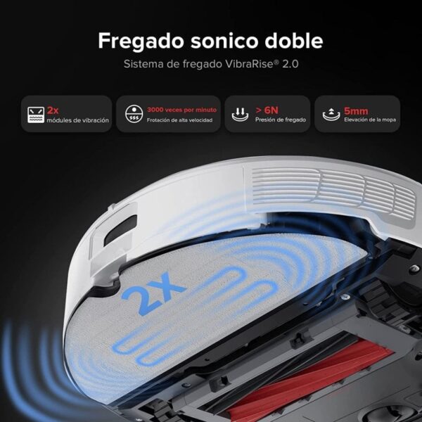 Roborock S8 Pro Ultra Robot Aspirador e de Lavagem Branco