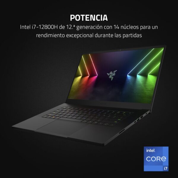 Razer Blade 15 Advanced Model QHD Intel Core i7-12800H/16GB/1TB SSD/RTX 3070Ti/15.6"