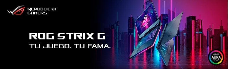 Asus Strix G. O teu jogo. A tua fama.
