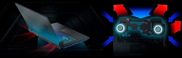 Asus Strix G com refrigeração inteligente